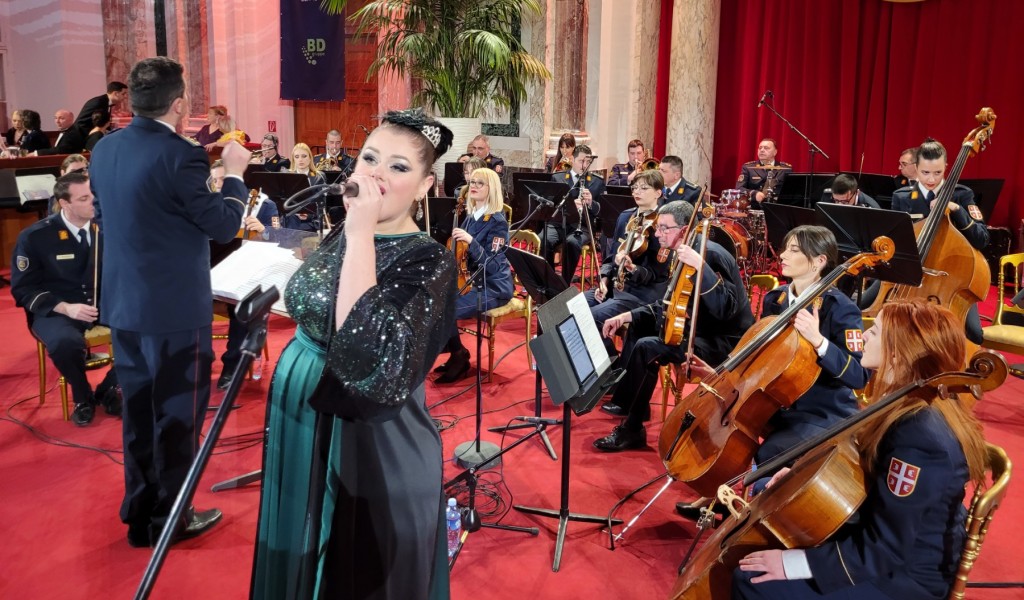 Ansambl Stanislav Binički na Svetosavskom balu u Beču