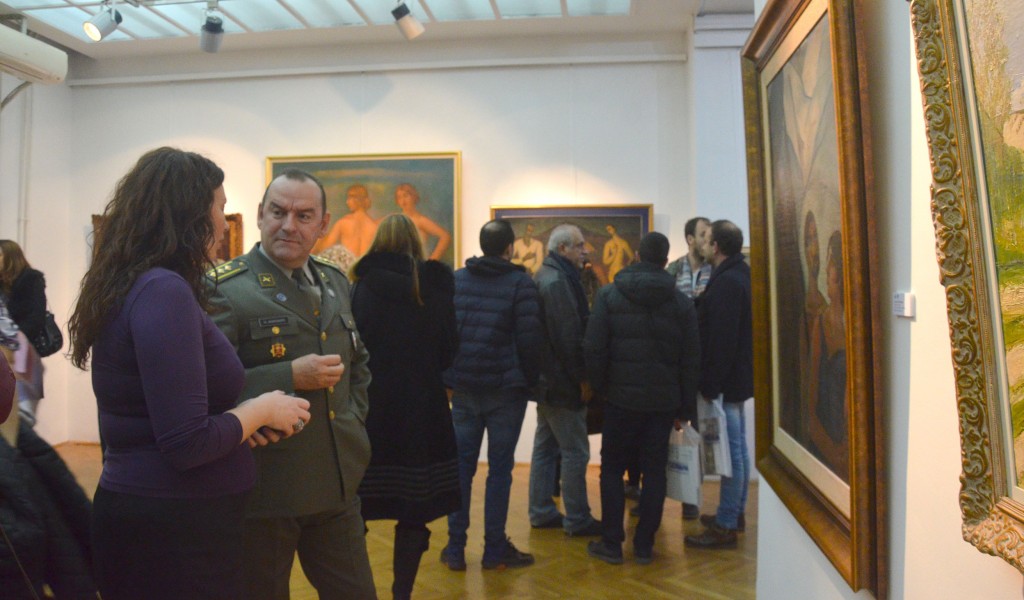 Izložba Srpsko slikarstvo u XX veku otvorena u Domu Vojske
