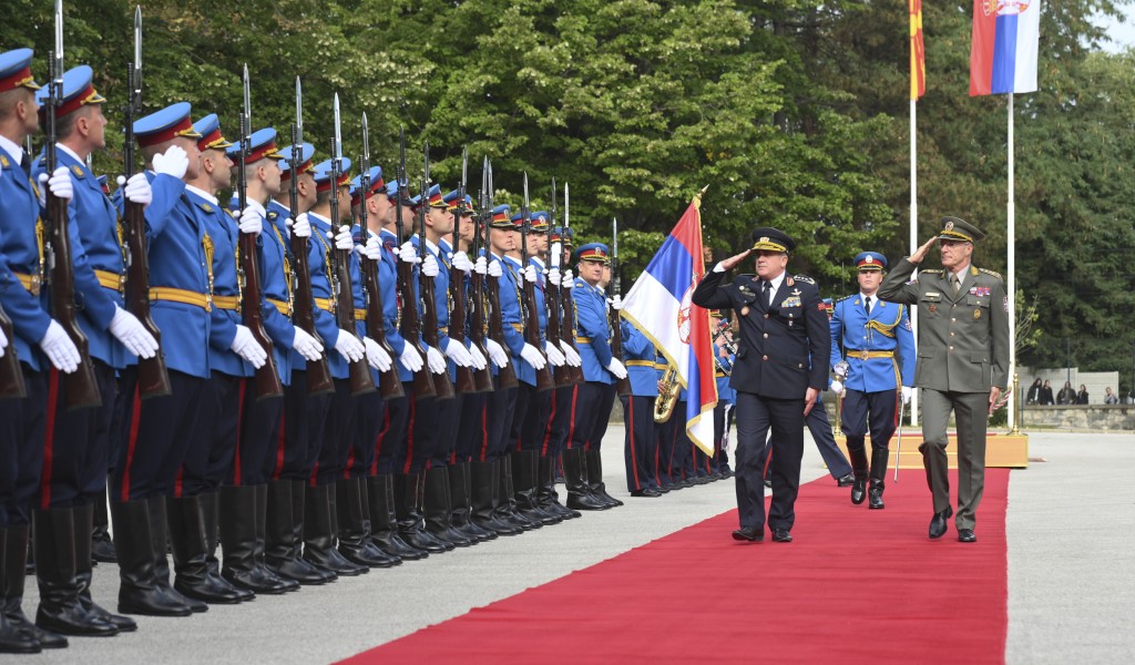 Visit from Chief of General Staff of the Army of the Republic of North Macedonia
