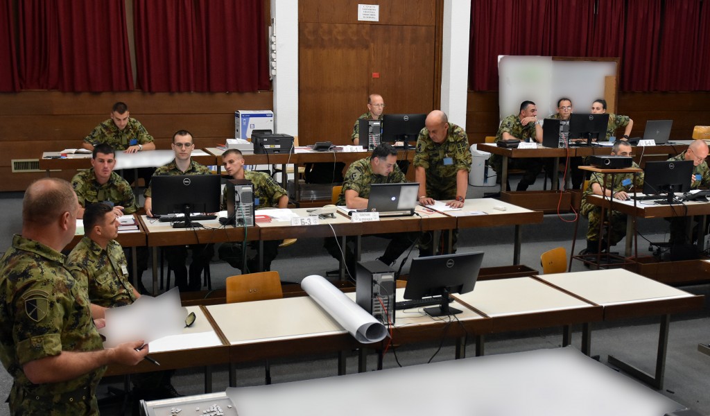 Braničevo Brigade conducts exercise