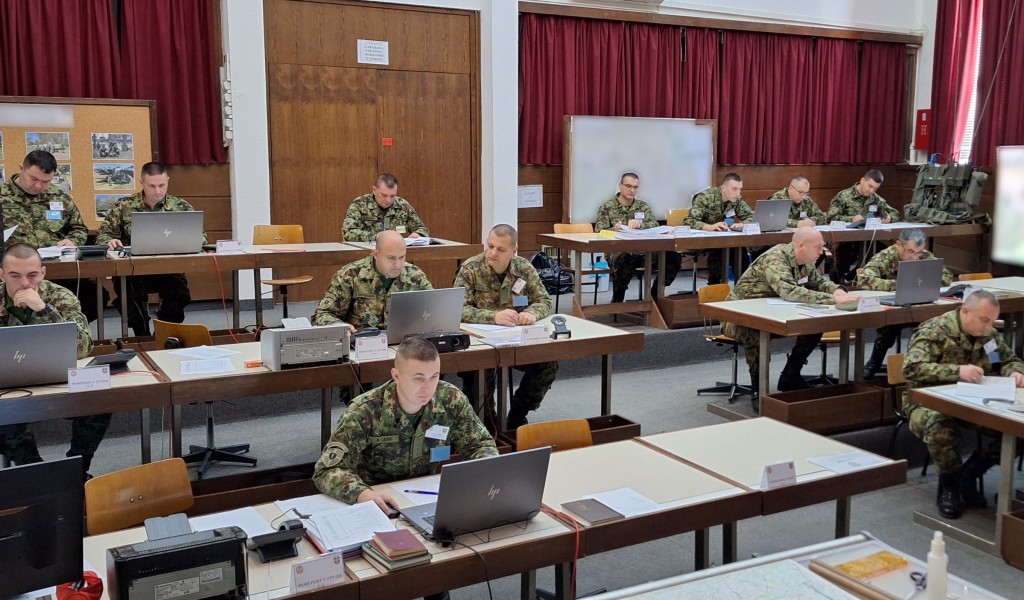 1st Army Brigade s mechanized battalion conducts exercise