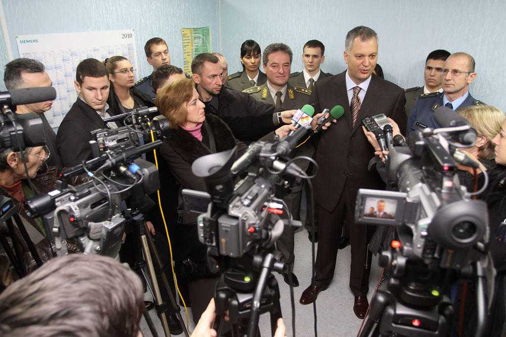 Minister opens angio rom | Ministry of defence Republic of Serbia