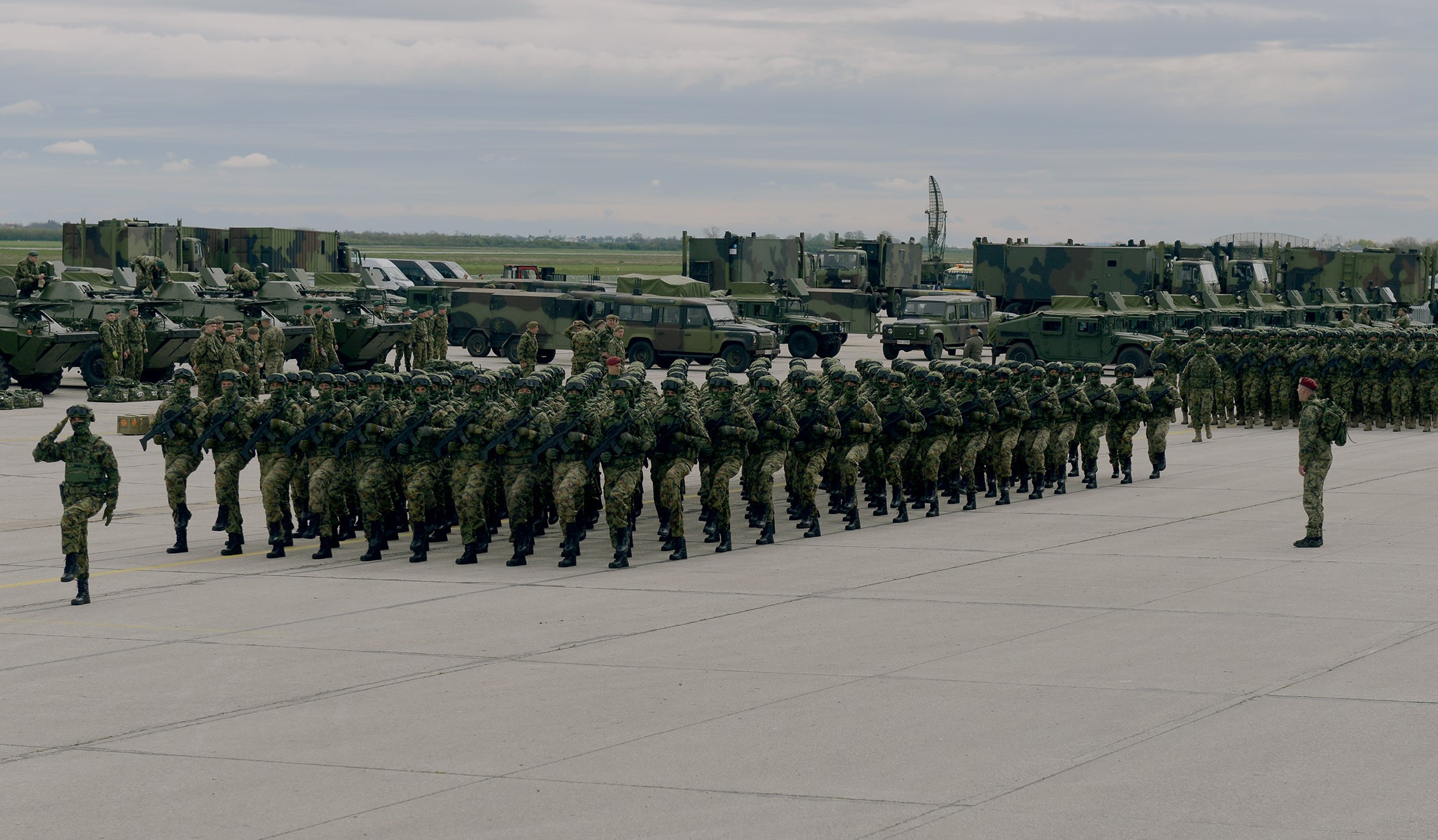 Сербские войска. Сербская армия. Serbian Army. Армейская 22