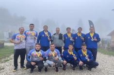 Ministar Stefanović čestitao vojnim sportistima ostvarene rezultate