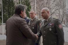 Уношењем бадњака обележен Бадњи дан у Министарству одбране