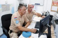 Zamena jedinice Vojske Srbije u mirovnoj operaciji UN na Kipru 