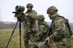 Obuka na usavršenim samohodnim haubicama