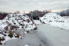 Off-road driver training for participation in peacekeeping missions