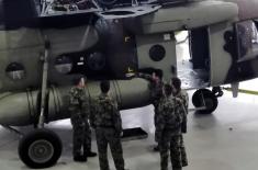 Обука техничког особља за одржавање хеликоптера Ми-17