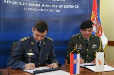 Bilateral Military Cooperation Plan signed with Cyprus