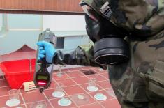 Training of members of the Armed Forces of Montenegro at the CBRN Training Centre