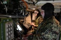 Obuka na usavršenim samohodnim haubicama