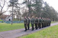 Obuka vojnika na služenju vojnog roka