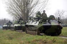 Obuka na usavršenim samohodnim haubicama