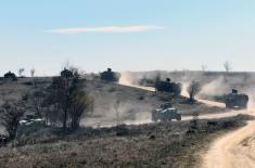 Показна вежба јединица Копнене војске