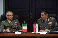 Meeting of Serbian and Italian Chiefs of General Staff