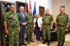 Obilazak jedinica Vojske Srbije u garnizonu Kruševac