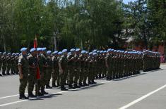 Ispraćaj kontingenta Vojske Srbije u mirovnu operaciju UN u Libanu 