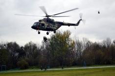 Regular Training of Members of 63rd Parachute Brigade