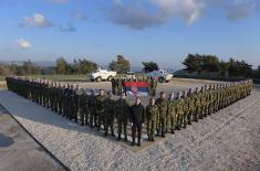 Minister Stefanović with Serbian peacekeepers in Lebanon: Serbia is proud of its boys and girls wearing blue berets