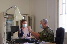 "Military Doctor in the Country” campaign in villages of Deževa and Trnava