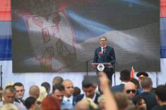Predsednik Vučić: I ovaj istorijski trenutak zahteva da se ujedinimo