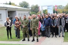 Пријем за породице погинулих припадника 63. падобранске бригаде