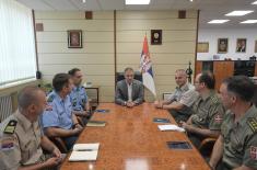 Meeting of Minister Stefanović with Future Defence Attachés of the Republic of Serbia