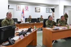 Obilazak Operativnog centra sistema odbrane
