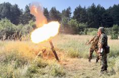 Soldiers undergo field training