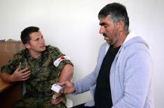 "Military Doctor in the Country” campaign in municipalities of Tutin and Sjenica