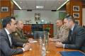 Minister of Defence meets Minister-Counsellorat the Embassy of the Russian Federation