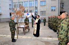 Members of the Ministry of Defence and Serbian Armed Forces Observed the Day before Christmas