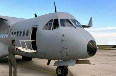 Flight training on SAF’s new transport aircraft