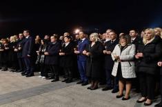 Predsednik Vučić: Nećemo da klečimo i molimo, to je bila agresija