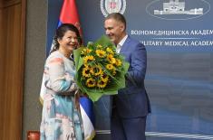 Minister Stefanović presents MMA’s Nurse of the Year Award