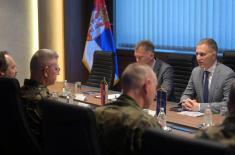 Састанак министра Стефановића са командантом ЕУ операције АЛТЕА