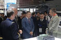 Министар Стефановић на отварању Међународног сајма војне технике "EUROSATORY 2022" у Паризу