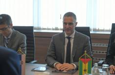 Састанак министра Стефановића са премијером Демократске Републике Сао Томе и Принсипе