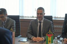 Minister Stefanović Meets Prime Minister of Democratic Republic of São Tomé and Príncipe