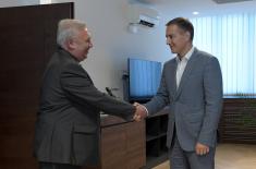 Minister Stefanović meets with Ambassador of Greece Diacofotakis