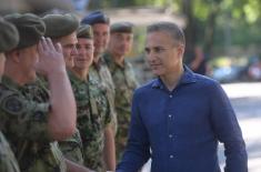 Minister Stefanović: Being a member of the armed forces and a doctor at the same time is a special honour