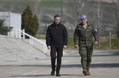 Министар Стефановић у бази Сектора Исток мисије UNIFIL у Либану