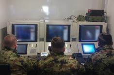 Обука на радарским системима у 126. бригади ВОЈИН