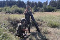 Soldiers undergo field training