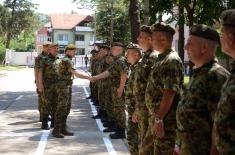 Visit to SAF units in Požarevac garrison