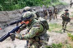 Јединица Војске Србије на вежби у Мађарској