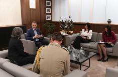 Meeting between Minister Stefanović and UK Ambassador