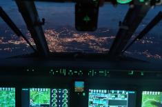 Flight training on SAF’s new transport aircraft