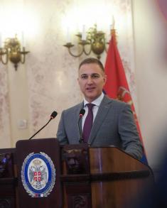 Minister Stefanović presents decrees on promotions and appointments